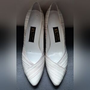 Vintage Genuine Eel Skin Heels
